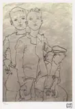 Egon Schiele, Frații, cromolitografie