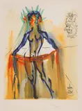 Venus by Salvador Dalí, cromolitografie, sold Jan 2025