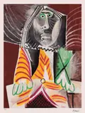Pablo Picasso, Personaj cubist, cromolitografie