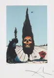 Cartea morții by Salvador Dalí, cromolitografie, sold Jan 2025