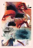 Alice în Țara Minunilor by Salvador Dalí, cromolitografie, sold Jan 2025