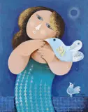 Samy Briss, Mon cher Oiseau, ulei pe placaj