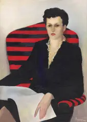 Lectură by Jules Perahim, 1960, ulei pe pânză, sold Jan 2025