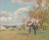 Nicolae Grant, Primăvară, cca. 1910, ulei pe pânză