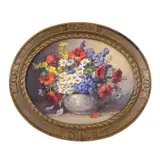 Constantin Păun, Flori de câmp, 1940, ulei pe carton