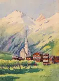 Hans Aescher, Vedere din Kippel