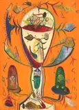 Ștefan Pelmuș, Graal, 2009, ulei pe pânză
