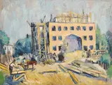 Constantin Piliuță, Construcția Teatrului din Botoșani