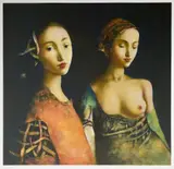 Georges Mazilu, Deux femmes, cromolitografie