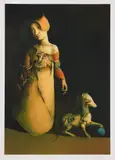 Georges Mazilu, The Dog Sitter, cromolitografie