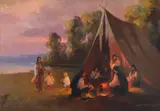 Samuel Bogdanovici, Nomazi, ulei pe carton