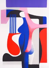 Georgi Daskalov, Silhouette, lithography