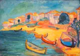 Lika Yanko, On the shore (Sozopol)