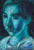 Ivan Georgiev-Rembrandа, Portrait of Eli (artist's niece)