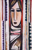 Georgi Kovachev-Grishata, Black eyes, 1970, oil on canvas