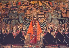Pencho Balkanski, Tsar Ivan Asen II, 1969, monotypy
