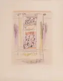 Jules Pascin, Opera, 1920s, color soft ground etching with aquatint