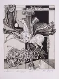 Lubomir Yordanov, Pegasus, lithography