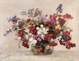 Pericle Capidan, Flori de primăvară, anii '40, ulei pe pânză