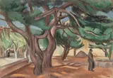 Iosif Iser, Peisaj din Antibes