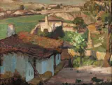 Stefan Popescu, Vară la Balcic, 1922, ulei pe pânză