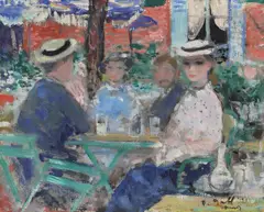 Amiază pariziană by Francisc Gall, anii '50, ulei pe pânză, offered Dec 2024