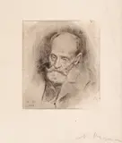 Nicolae Vermont, Studiu, 1906, acvaforte și gravură cu acul