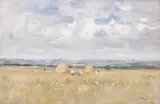 Nicolae Grigorescu, Strânsul fânului, cca. 1901, ulei pe pânză