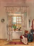 Mişu Teişanu, Interior, 1922, ulei pe lemn