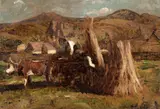 Ernő Tibor, Strânsul fânului
