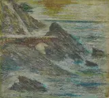 Menci Clement Crnčić, Cliffs Near Krka