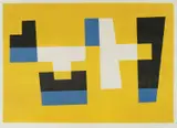 Vasko Lipovac, Composition 2-A, lithograph on paper