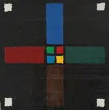 Josko Eterović, Povlja, 1981., oil on wood