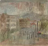 Emanuel Vidović, Split Landscape (Old Market)