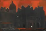 Željko Senečić, Empty Street in Venice, 2000., oil on canvas