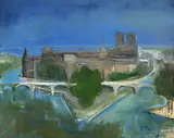 Cassilda Miracovici, Vedere din Paris, ulei pe pânză