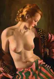 Ion Stătescu, Nud, ulei pe pânză