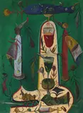 Ștefan Pelmuș, Totem, 2009, ulei pe pânză
