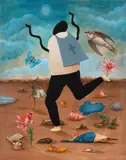 Saddo, The Banishment, 2011, acrilic pe pânză