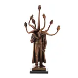 Costin Ioniță, Hidra, 2024, bronz patinat