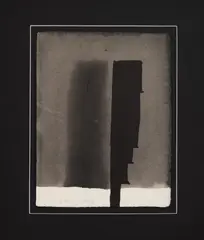 Ioan Bunus, Monument, 1992, tuș pe hârtie