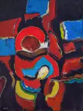Ion Pacea, Untitled, ulei pe pânză