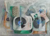Simona Vasiliu Chintilă, Muzică, 1964, ulei pe pânză