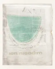 Ion Nicodim, Lacul liniștit, 1972, litografie