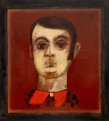 Corneliu Petrescu, Autoportret, 1972, ulei pe carton