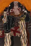 Madonă by Ion Alin Gheorghiu, 1995, ulei pe pânză, offered Nov 2024