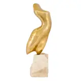 Muză by Marcel Guguianu, bronz, sold Nov 2024