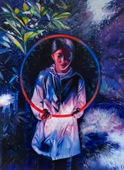 Claudiu Ciobanu, Circulus Vitae, ulei pe pânză