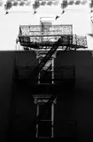 Mircea Stănescu, Fire Escape Ladder (24), 2015, inkjet