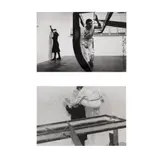 George Oliver, Paul Neagu, Ankor Hyphen (Plato's), 1976, gelatin silver print